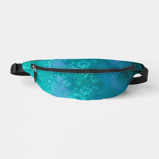 Stilvolle Sturmwolke-Effekt Grün Bauchtasche (Vorderseite)