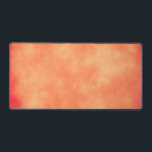 Stilvolle Sturmwolke-Effekt Orange Schreibtischunterlage<br><div class="desc">Ein einfaches Muster, das durch Schichten gesprenkelter Punkte geschaffen wurde, die sich überschneiden und eine Reihe von Patches bilden, die Sturmwolken ähneln. Diese abstrakte Kulisse wäre das perfekte Geschenk für einen geliebten Menschen, um einen Bürobereich zu personalisieren, entweder auf Zuhause oder am Arbeitsplatz, um einen neuen Job zu feiern, Ihren...</div>