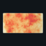 Stilvolle Sturmwolke-Effekt Orange Schreibtischunterlage<br><div class="desc">Ein einfaches Muster, das durch Schichten gesprenkelter Punkte geschaffen wurde, die sich überschneiden und eine Reihe von Patches bilden, die Sturmwolken ähneln. Diese abstrakte Kulisse wäre das perfekte Geschenk für einen geliebten Menschen, um einen Bürobereich zu personalisieren, entweder auf Zuhause oder am Arbeitsplatz, um einen neuen Job zu feiern, Ihren...</div>