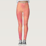 Stilvolle Sturmwolke-Effekt Peach Leggings<br><div class="desc">Ein subtiles, künstlerisches Muster aus geschichteten, gesprenkelten Punkten bildet Cluster, die das Aussehen wirbelnder Sturmwolken wecken. Diese vielseitigen, vielseitigen Leggings eignen sich perfekt für jeden Geschmack, von einem abendlichen Abend bis hin zu einem Fitnessstudio, einem Einkaufsbummel oder einem lässigen Lounging. Das schlichte Design macht sie zu einer stilvollen und gleichzeitig...</div>