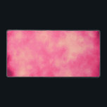 Stilvolle Sturmwolke-Effekt Rosa Gelb Schreibtischunterlage<br><div class="desc">Ein einfaches Muster, das durch Schichten gesprenkelter Punkte geschaffen wurde, die sich überschneiden und eine Reihe von Patches bilden, die Sturmwolken ähneln. Diese abstrakte Kulisse wäre das perfekte Geschenk für einen geliebten Menschen, um einen Bürobereich zu personalisieren, entweder auf Zuhause oder am Arbeitsplatz, um einen neuen Job zu feiern, Ihren...</div>