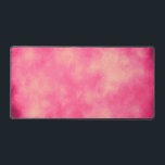 Stilvolle Sturmwolke-Effekt Rosa Gelb Schreibtischunterlage<br><div class="desc">Ein einfaches Muster, das durch Schichten gesprenkelter Punkte geschaffen wurde, die sich überschneiden und eine Reihe von Patches bilden, die Sturmwolken ähneln. Diese abstrakte Kulisse wäre das perfekte Geschenk für einen geliebten Menschen, um einen Bürobereich zu personalisieren, entweder auf Zuhause oder am Arbeitsplatz, um einen neuen Job zu feiern, Ihren...</div>