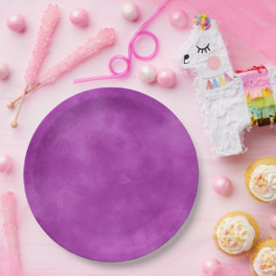 Stilvolle Sturmwolke-Effekt Violet Pappteller