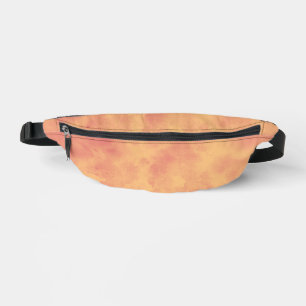 Stilvolle Sturmwolke in Orange Bauchtasche