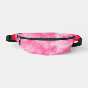 Stilvolle Sturmwolke in Pink Bauchtasche