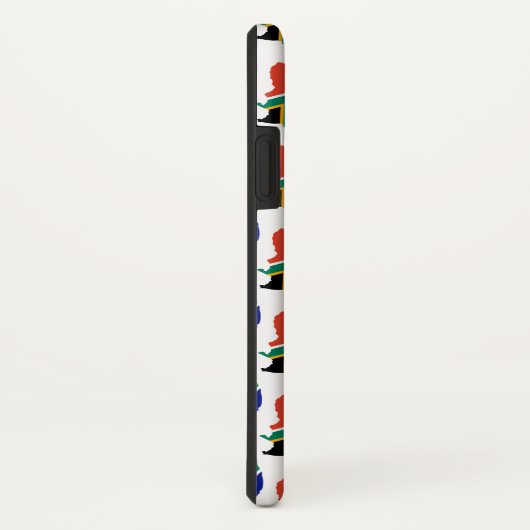 Stilvolle SÜDAFRIKA Monogram Abundant Life Case-Mate iPhone Hülle (Hinten/Rechts)