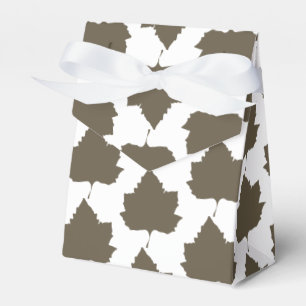 Stilvolle Sycamore-Baum-Blatt-Muster-Geschenkbox Geschenkschachtel