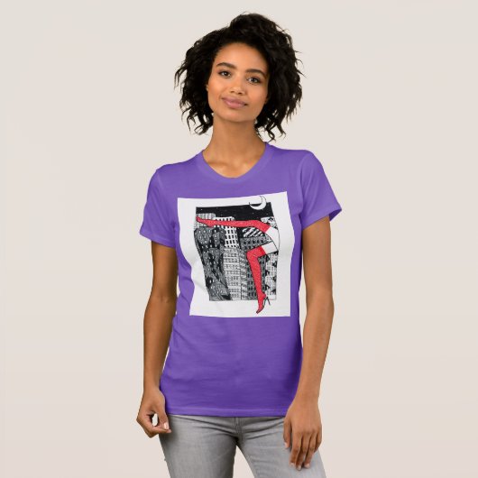 Stilvolle T - Shirt mit Bild (Vorne ganz)