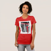 Stilvolle T - Shirt mit Bild (Vorne ganz)