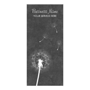 Stilvolle Tafel-Löwenzahn-Gestell-Karten Werbekarte