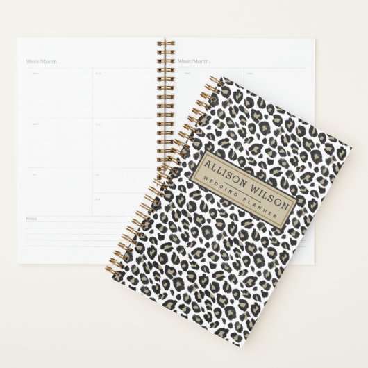 Stilvolle Tan Leopard Print Planer (Anzeige)