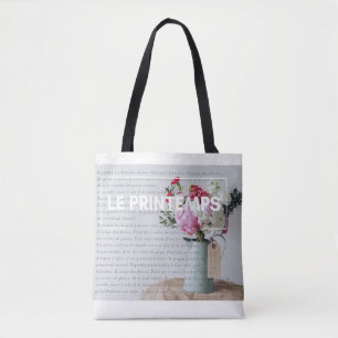 Stilvolle Tasche - Frühjahr - Franzosen inspirier