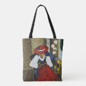 Stilvolle Tasche mit der Red Hat-Auflistung. (Rückseite)