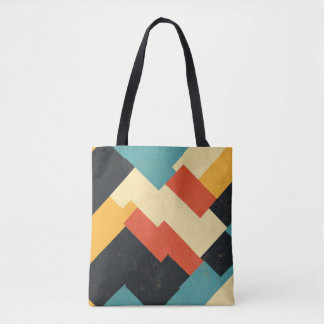 Stilvolle Tasche mit geometrischem Design