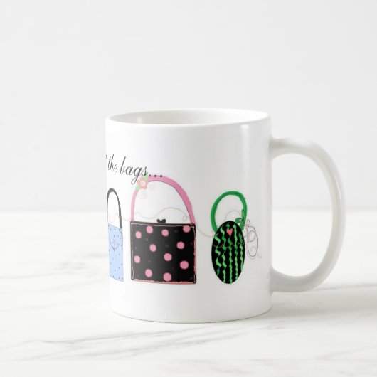 Stilvolle Taschen Kaffeetasse (Rechts)