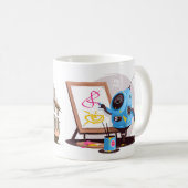 Stilvolle Tasse (VorderseiteRechts)