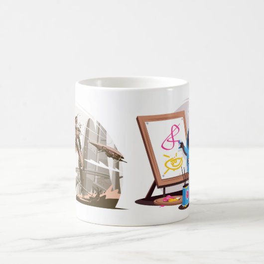 Stilvolle Tasse (Mittel)