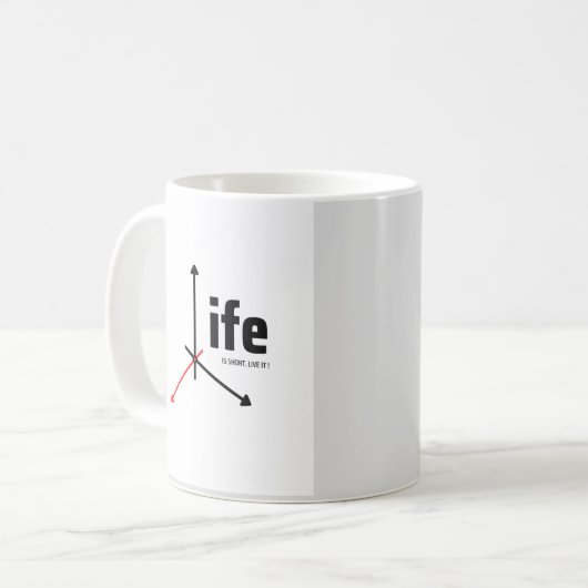 Stilvolle Tasse (Vorderseite Links)