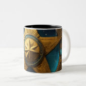 Stilvolle Tasse (VorderseiteRechts)