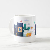 Stilvolle Tasse (Vorderseite Links)
