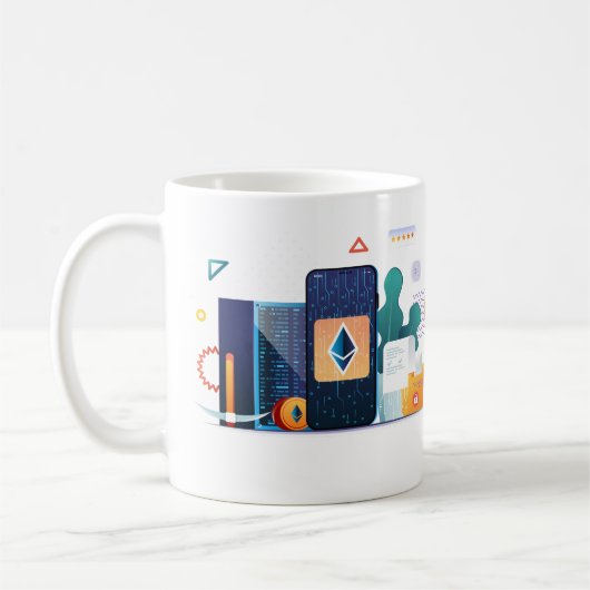 Stilvolle Tasse (Links)