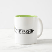Stilvolle Tasse des Grün-AP (VorderseiteRechts)