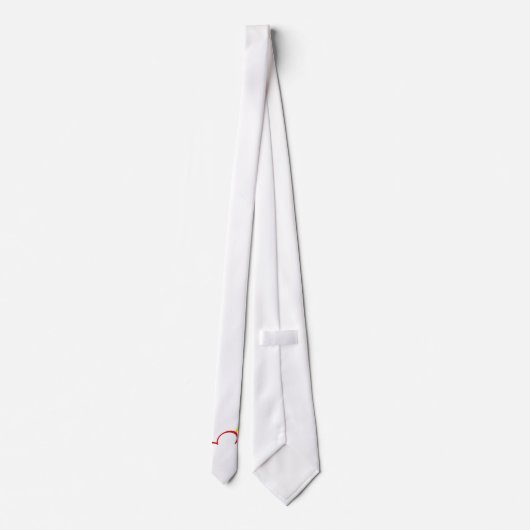 Stilvolle TLC-Krawatte Krawatte (Rückseite)