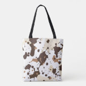 Stilvolle Tote Bag mit Abstrakten Spritzern Tasche (Rückseite)