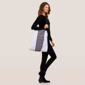 Stilvolle Tote Bag Tragetaschen Mit Langen Trägern (Am Model)