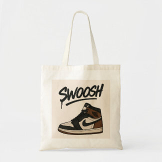 Stilvolle Tote Tasche mit Sneaker Illustration
