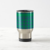 Stilvolle Travel Mug, Emerald und Blue Dogzahns Reisebecher (Mittel)
