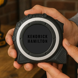 Stilvolle Trendy Black Out Moderne Minimalistische Maßband