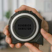 Stilvolle Trendy Black Out Moderne Minimalistische Maßband