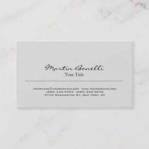 Stilvolle Trendy Business Card Visitenkarte