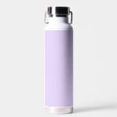 Stilvolle Trendy Modern Lavender Aquamarine Pastel Trinkflasche (Vorne)