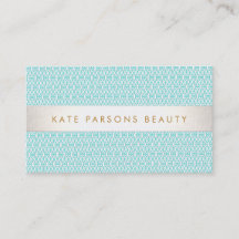 Stilvolle türkisfarbene Muster Mode und Schönheit