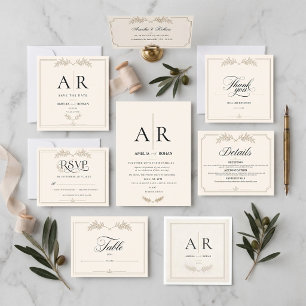 Stilvolle Typografie-Hochzeitsrücksendeadressetike Rechteckiger Aufkleber