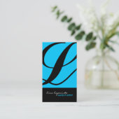 Stilvolle u. mutige Visitenkarten Visitenkarte (Stehend Vorderseite)