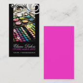 STILVOLLE U. NOBLE MASKENBILDNER-VISITENKARTE VISITENKARTE (Vorne/Hinten)