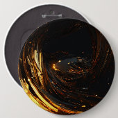 Stilvolle und elegante Crystal Brown-Tasten" Button (Vorne & Hinten)