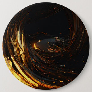 Stilvolle und elegante Crystal Brown-Tasten" Button