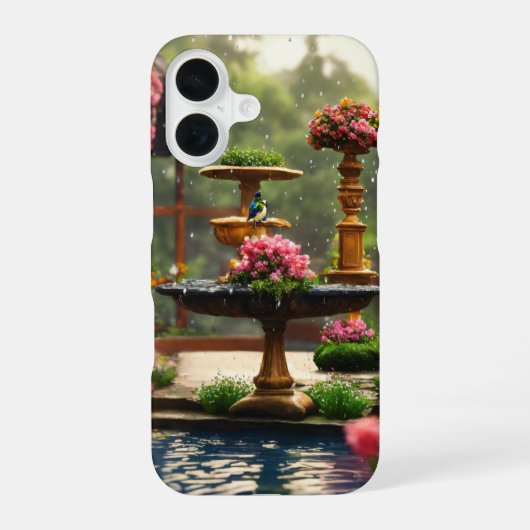 Stilvolle und haltbare Mobile Cover iPhone 16 Hülle (Rückseite)