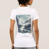 Stilvolle und komfortable T - Shirt (Rückseite)