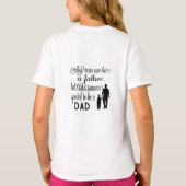 Stilvolle und komfortable T - Shirt für Kinder (Rückseite)