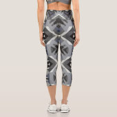 Stilvolle und komfortable Yoga-Leggings Capri Leggings (Rückseite)