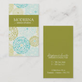 Stilvolle und moderne Visitenkarten Visitenkarte (Vorne/Hinten)