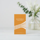 Stilvolle und moderne Visitenkarten Visitenkarte (Stehend Vorderseite)