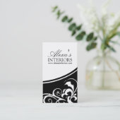 Stilvolle und noble Visitenkarte (Stehend Vorderseite)