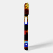 Stilvolle und Personalisierte, mehrfarbige Streife Case-Mate iPhone Hülle (Rückseite / Rechts)