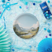 stilvolle und raffinierte Geschirr Pappteller (Party)